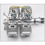 DLA232CC EFI CNC lavorato motore a benzina/motore a benzina 232CC per aereo a Gas a quattro cilindri modello aereo ala fissa UAV
